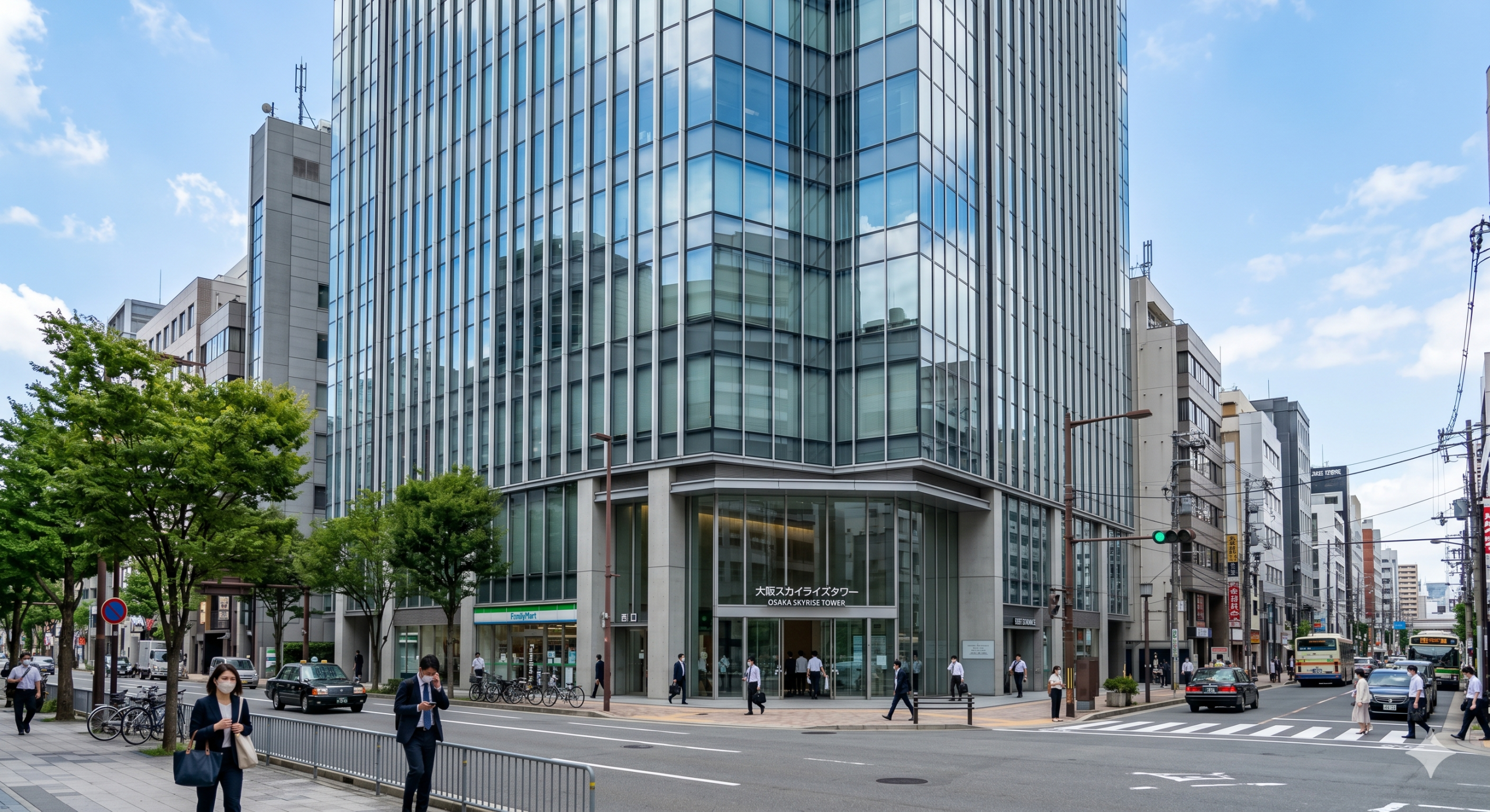 株式会社よしが入居する大阪スカイライズタワー